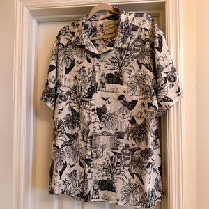 Tommy Bahama X Disney Haunted Mansion Shirt XL